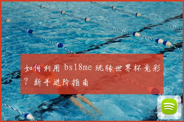 如何利用 bs18me 玩转世界杯竞彩?新手进阶指南