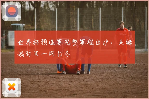 世界杯预选赛完整赛程出炉，关键战时间一网打尽